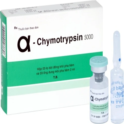 Thuốc a - Chymotrypsin 5000