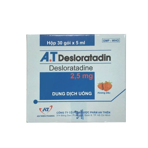 Thuốc A.T Desloratadin 2,5mg/5ml