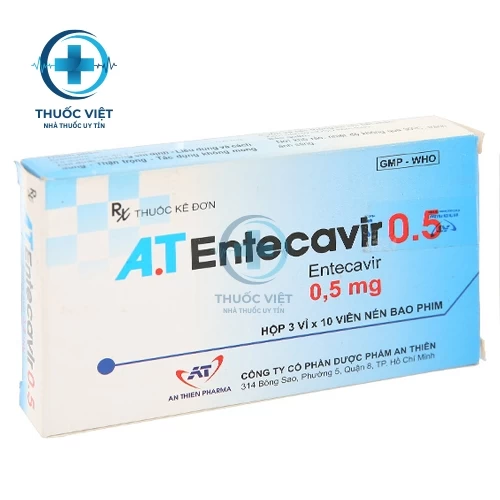 Thuốc A.T Entecavir 0.5 - An Thiên