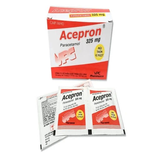 Thuốc Acepron 325mg - Cửu Long