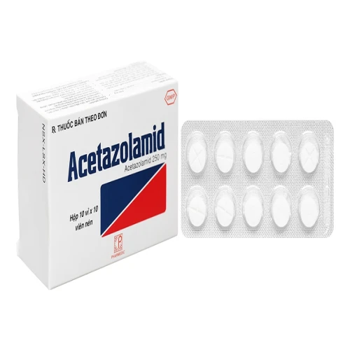 Thuốc Acetazolamid 250mg - Pharmedic