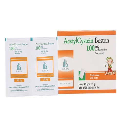 Thuốc Acetylcystein Boston 100