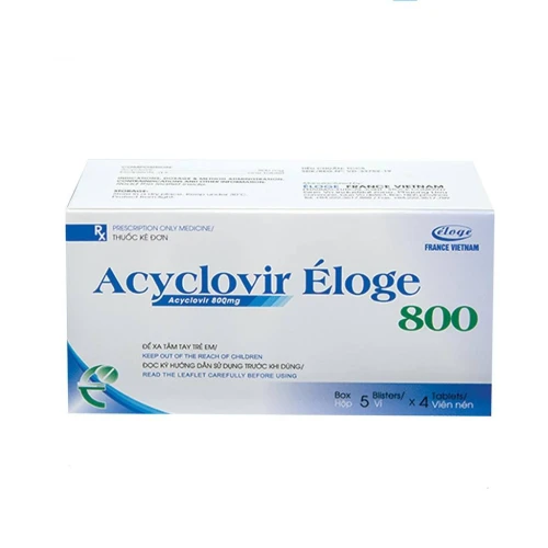 Thuốc Acyclovir Éloge 800