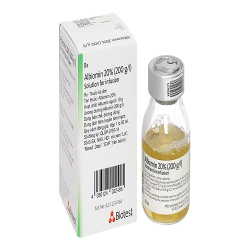 Thuốc Albiomin 20% - Biotest Pharma GmbH