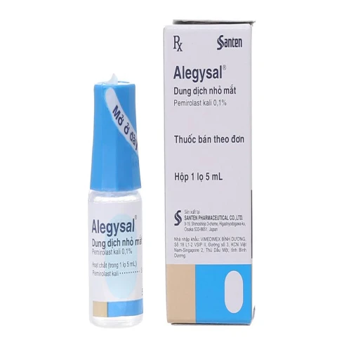 Thuốc Alegysal 0.1%-5ml - Santen Pharmaceutical Co., Ltd