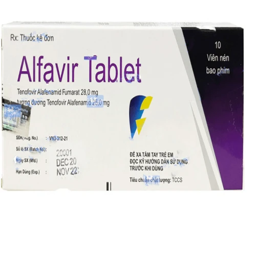 Thuốc Alfavir Tablet 25mg - Incepta Pharlaceutical Ltd