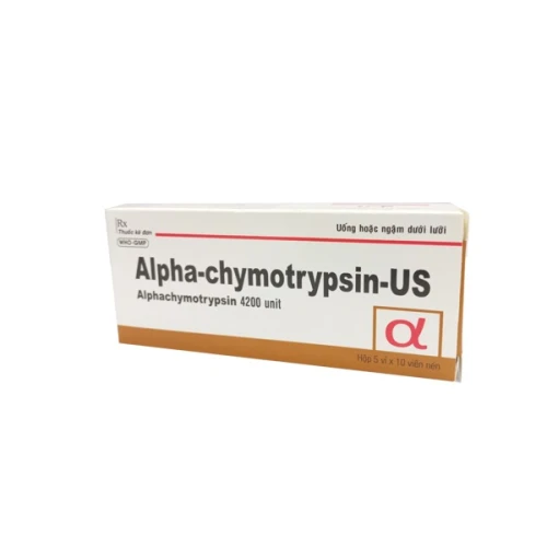 Thuốc Alpha - Chymotrypsin - US