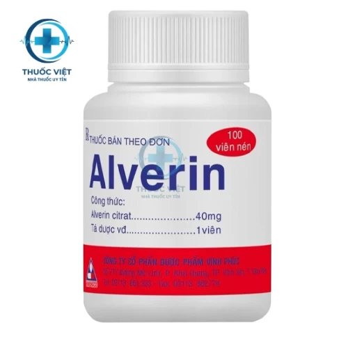 Thuốc Alverin 40mg - Vinphaco