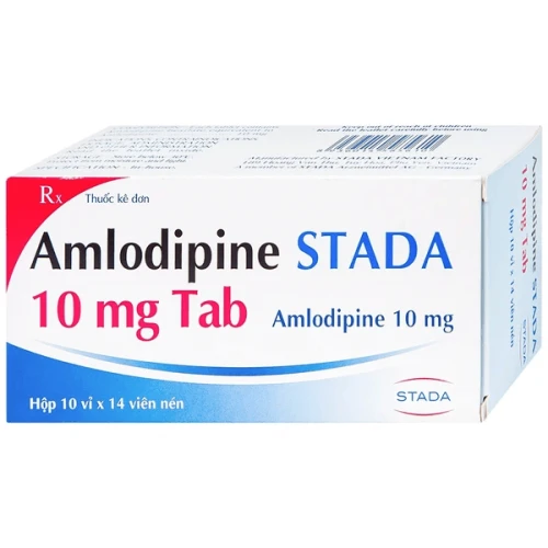 Thuốc Amlodipine STADA 10 mg Tab