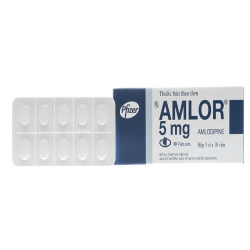 Thuốc Amlor 5mg - Pfizer Pharmaceuticals