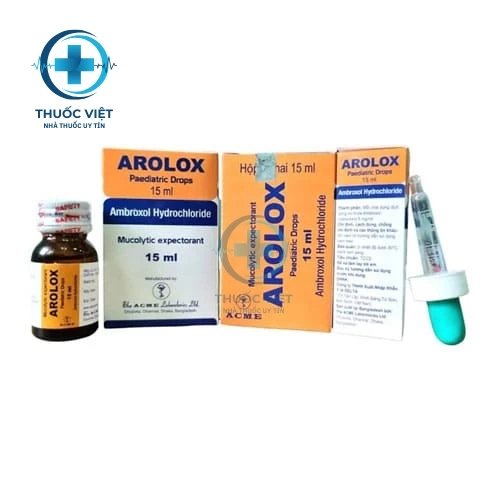 Thuốc AROLOX paediatric drops, 15 ml