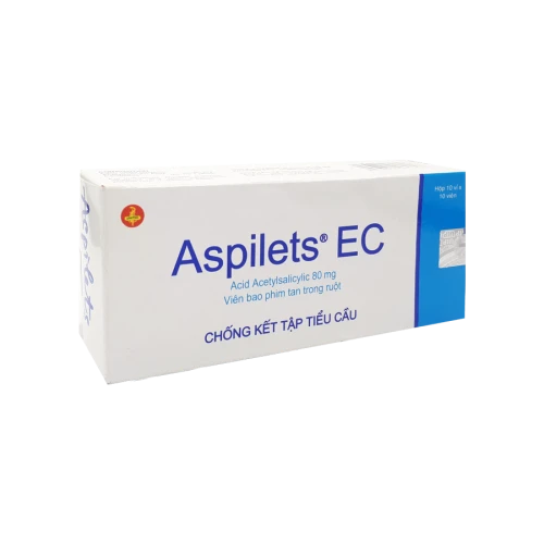 Thuốc Aspilets EC 80 mg - United International Pharma