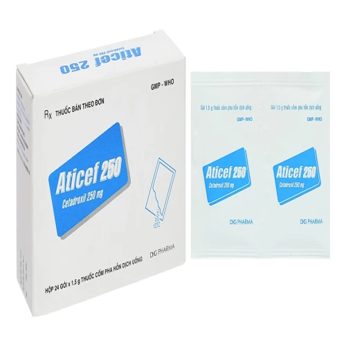 Thuốc Aticef 250mg - DHGPharm