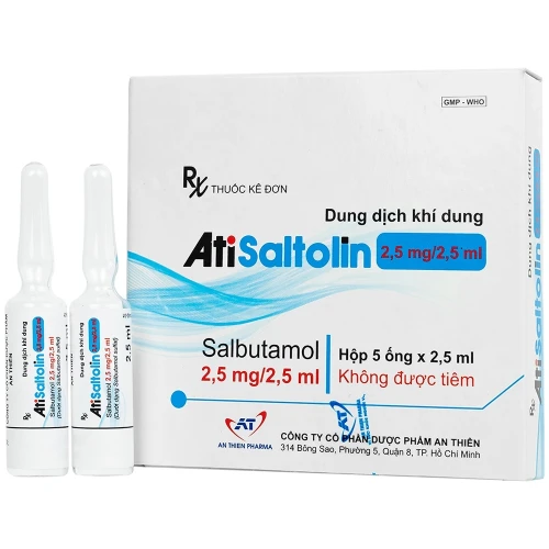 Thuốc Atisaltolin 2,5 mg/2,5 ml