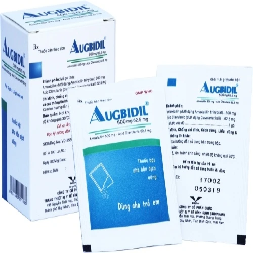 Thuốc Augbidil 500mg/62,5mg