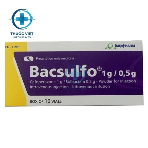 Thuốc Bacsulfo 1g/0,5g - Imexpharm