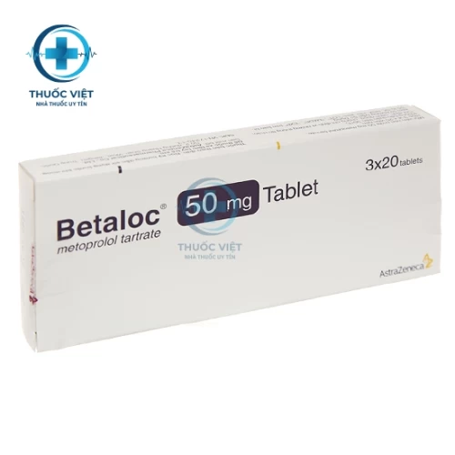 Thuốc Betaloc 50mg - Interphil Laboratories Inc