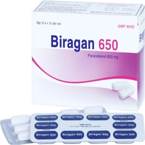 Thuốc Biragan 650 - Bidiphar