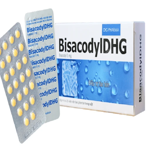 Thuốc Bisacodyl 5mg - TRAPHACO