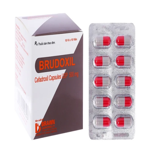 Thuốc Brudoxil 500mg Cefadroxil