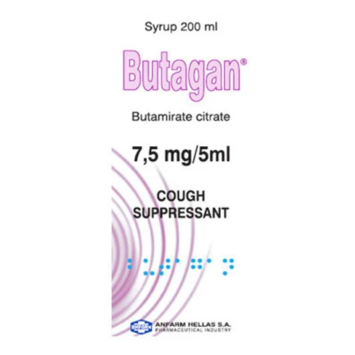 Thuốc Butagan Syrup 7,5mg/5ml