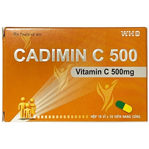 Thuốc Cadimin C 500 - US Pharma USA