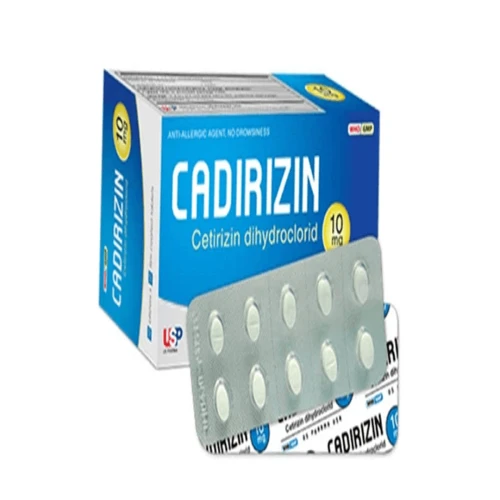 Thuốc Cadirizin 10mg - US Pharma USA