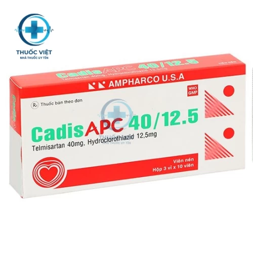 Thuốc CadisAPC 40/12.5 - Ampharco U.S.A