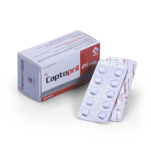 Thuốc Captopril 25 mg - Domesco