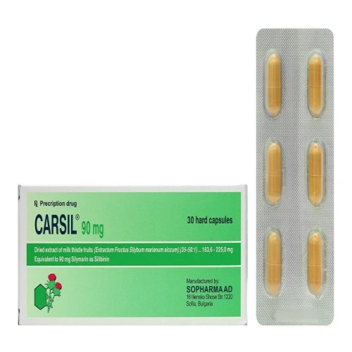 Thuốc Carsil 90 mg - Sopharma PLC