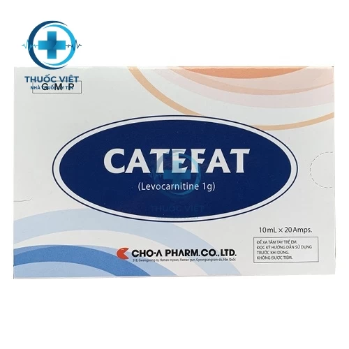 Thuốc Catefat 1g - Eczacibasi Monrol Nukleer Urunler Sanayi Ve Ticaret A.S