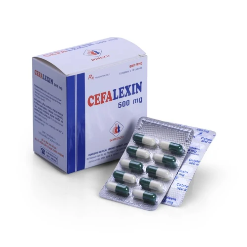 Thuốc Cefalexin Domesco 500 mg