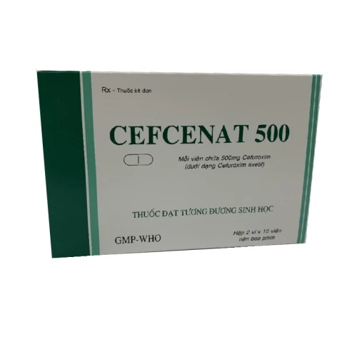 Thuốc Cefcenat 500 - Eczacibasi Monrol Nukleer Urunler Sanayi Ve Ticaret A.S