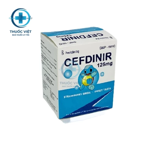 Thuốc Cefdinir 125mg - S.Pharm