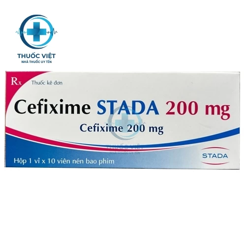 Thuốc Cefixime STADA 200 mg