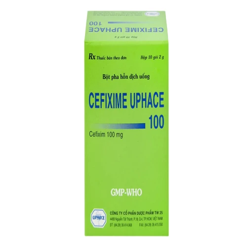 Thuốc Cefixime Uphace 100 - TW 25