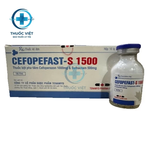 Thuốc CEFOPEFAST-S 1500 - Tenamyd