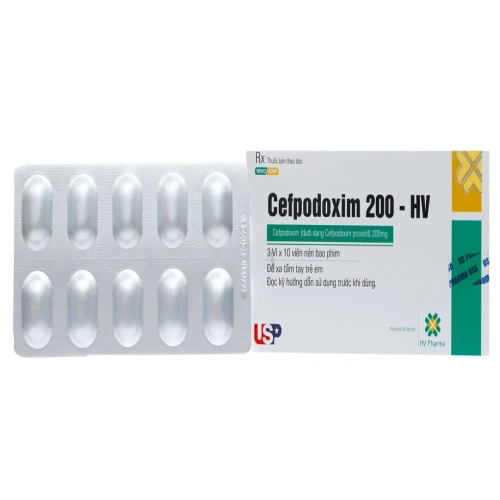 Thuốc Cefpodoxim 200 - HV - US Pharma USA