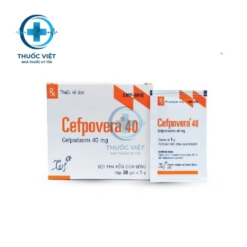 Thuốc CEFPOVERA 40 - Trust Farma Quốc tế