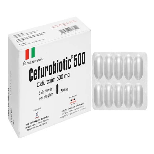 Thuốc Cefurobiotic 500 mg - Medipharco