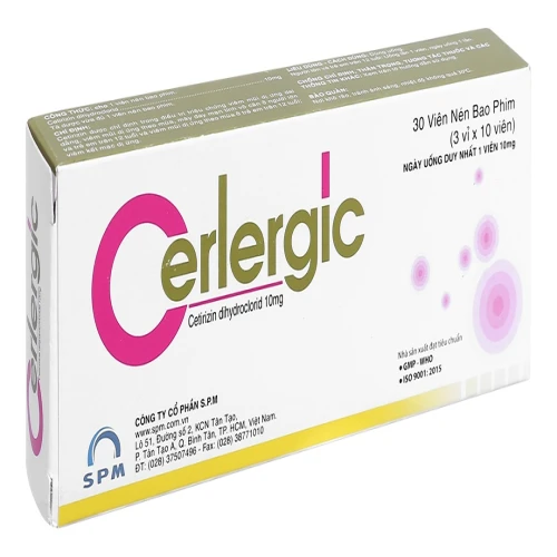 Thuốc Cerlergic 10mg - SPM