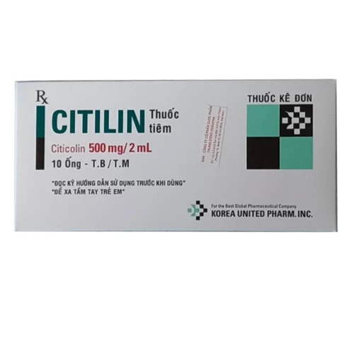 Thuốc Citicolin 500 mg/2ml