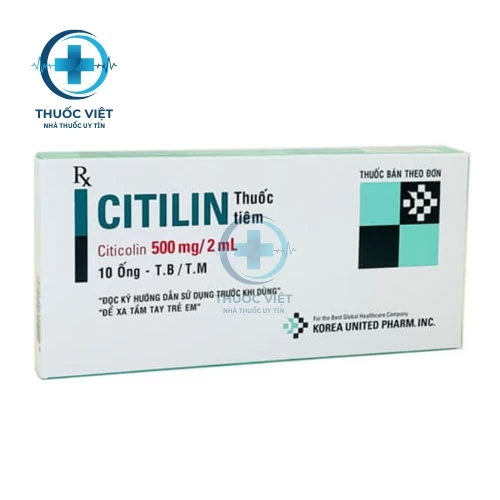 Thuốc Citilin 500mg/2ml - Korea United Pharm. Inc