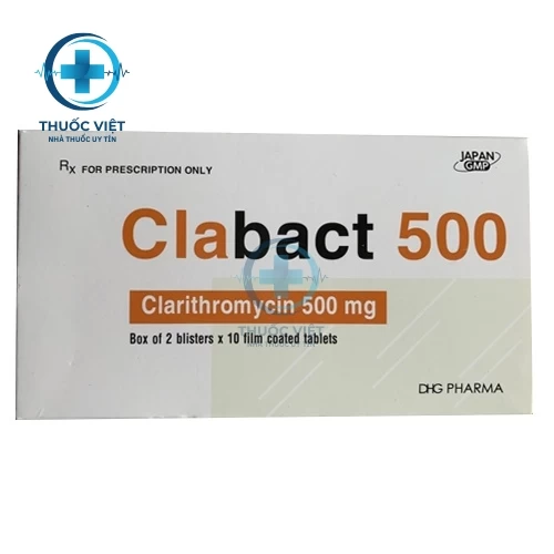 Thuốc Clabact 500 - DHGPharm