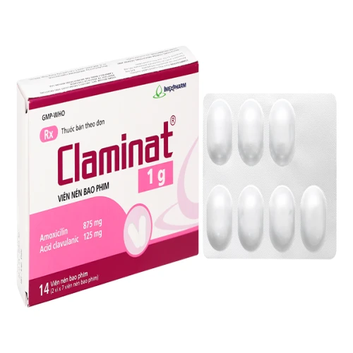 Thuốc Claminat 1g - Imexpharm