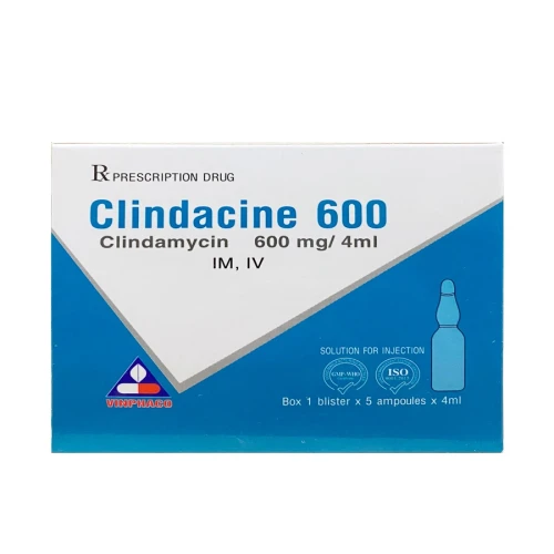 Thuốc CLINDACINE 600mg/4ml, Hộp 5 ống