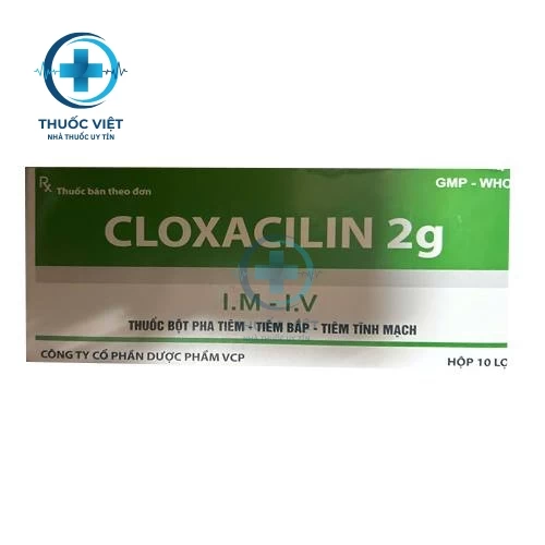 Thuốc Cloxacilin 2g - VCP