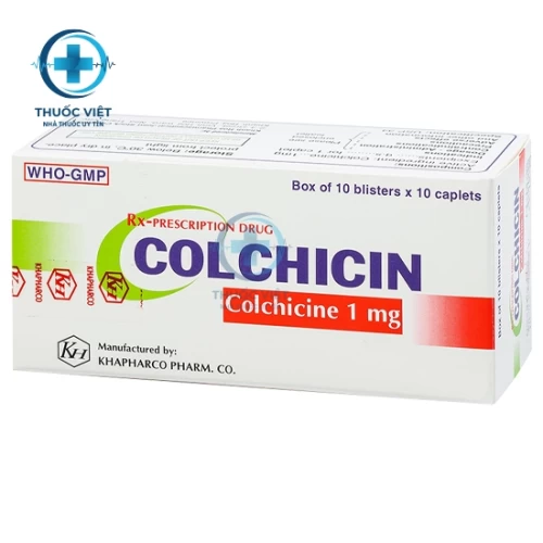 Thuốc Colchicin 1mg - Khapharco