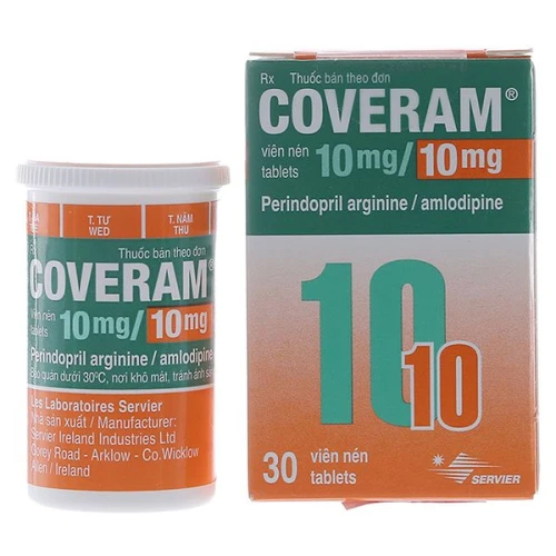 Thuốc Coveram 10mg/ 10mg - Eczacibasi Monrol Nukleer Urunler Sanayi Ve Ticaret A.S