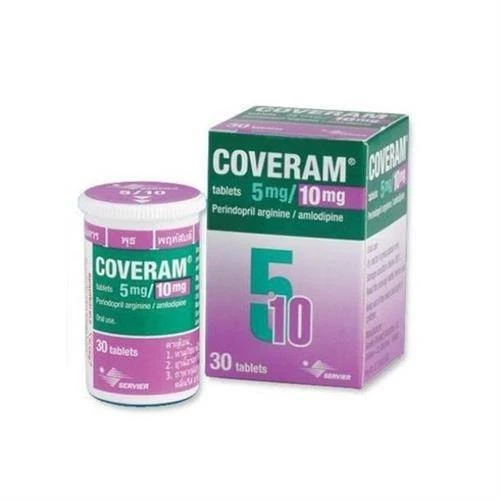 Thuốc Coveram 5mg/ 5mg - Servier (Ireland) Industries Ltd